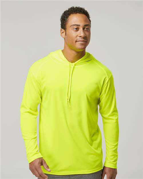 Unisex B-Core Hooded Long Sleeve T-Shirt Image 7