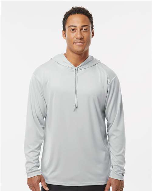 Unisex B-Core Hooded Long Sleeve T-Shirt Image 8