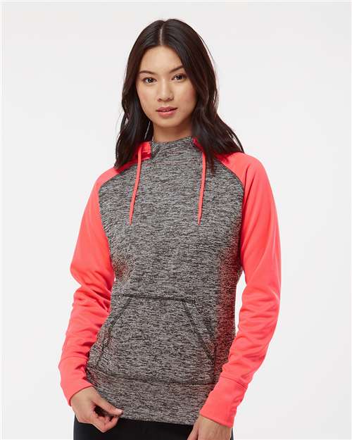 Women’s Colorblocked Cosmic Fleece Hooded Sweatshirt Image 5