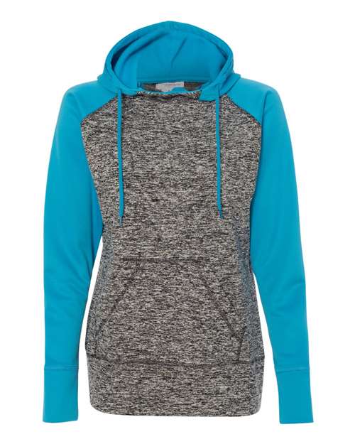 Women’s Colorblocked Cosmic Fleece Hooded Sweatshirt Image 3