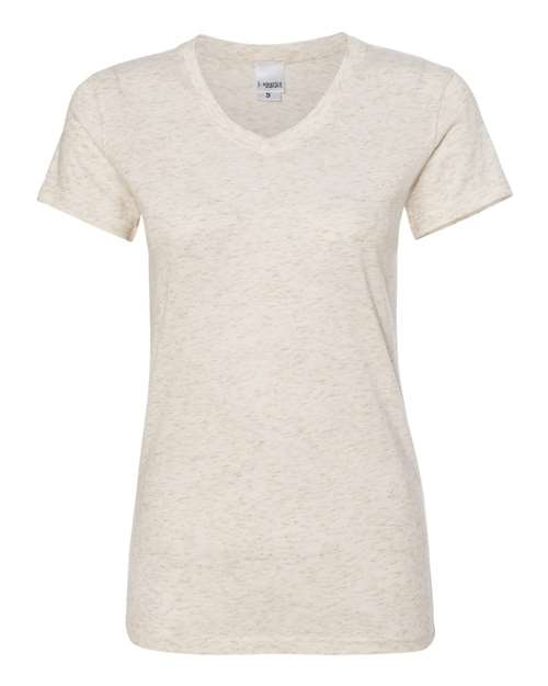 Women’s Glitter V-Neck T-Shirt Image 5