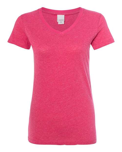 Women’s Glitter V-Neck T-Shirt Image 6