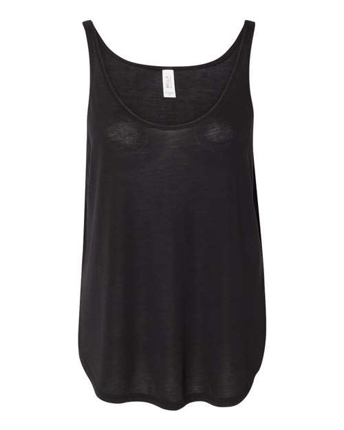 Women's Flowy Tank with Side Slit Image 3