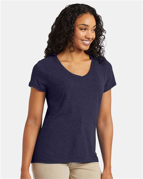 Women's Perfect-T Triblend V-Neck T-Shirt Image 5
