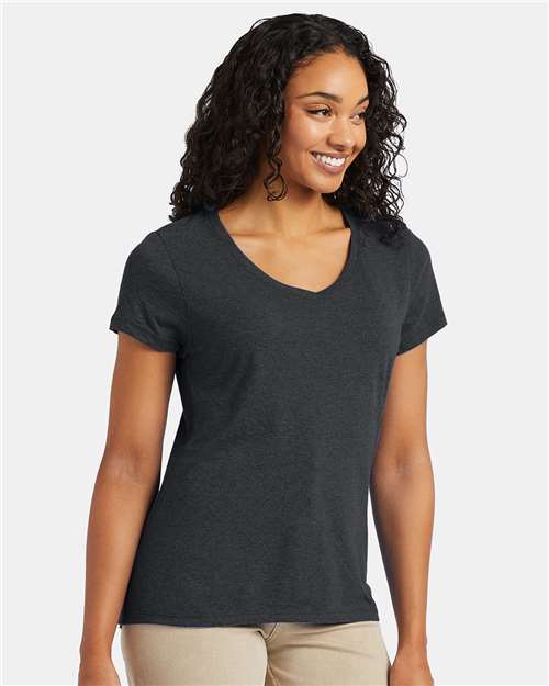 Women's Perfect-T Triblend V-Neck T-Shirt Image 8