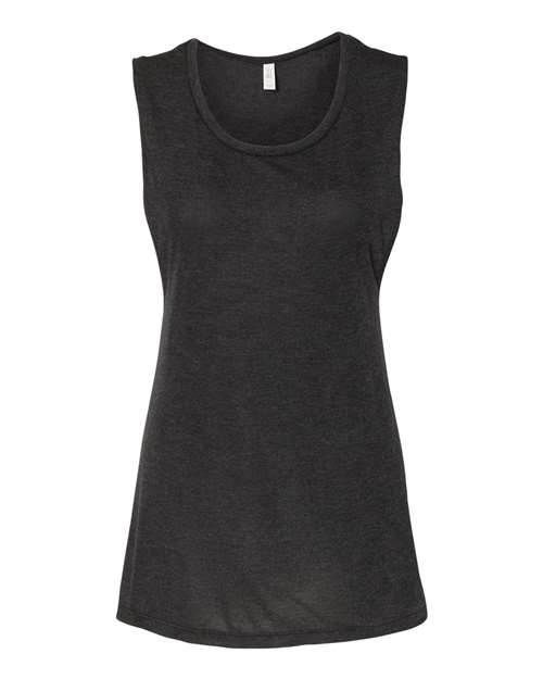 Women's Flowy Scoop Muscle Tank Image 5