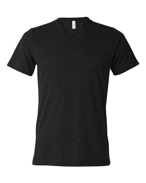 Unisex Triblend V-Neck Tee Image 4