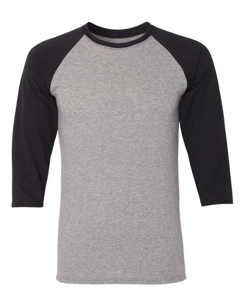 Unisex Triblend Three-Quarter Raglan Baseball T-Shirt Image 2