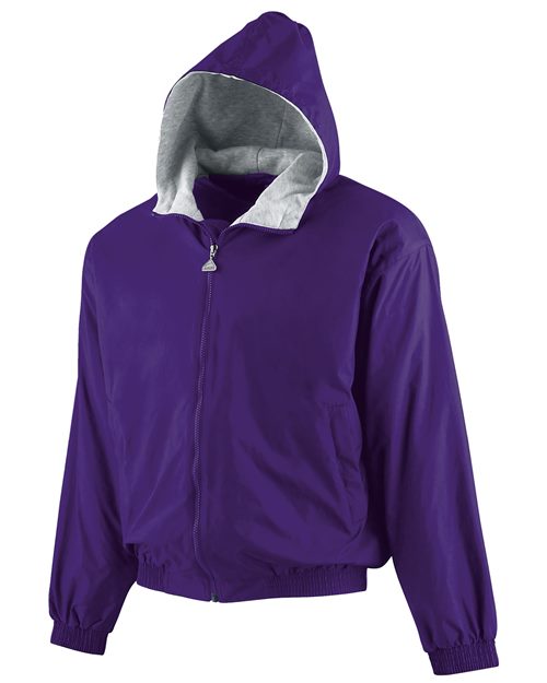 Youth Hooded Taffeta Jacket Image 1
