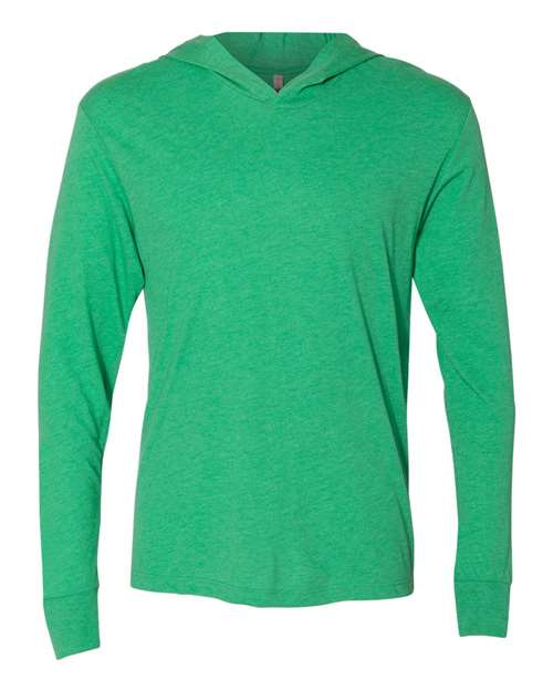 Unisex Triblend Hooded Long Sleeve Pullover T-Shirt Image 2