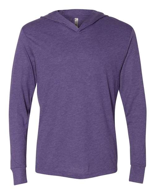 Unisex Triblend Hooded Long Sleeve Pullover T-Shirt Image 8