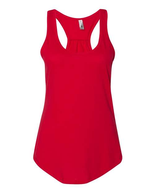 Women's Gathered Racerback Tank Image 4