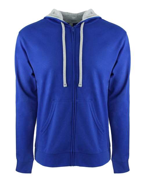 Unisex Laguna Full-Zip Hoodie Sweatshirt Image 2