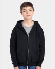 Youth NuBlend® Full-Zip Hooded Sweatshirt Image 1