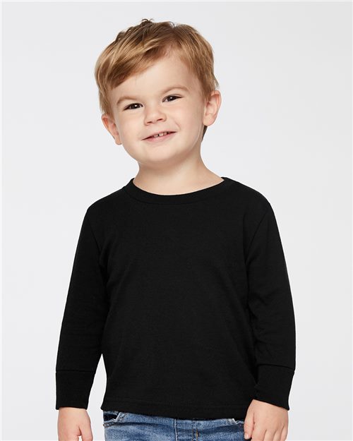 Toddler Cotton Jersey Long Sleeve Tee Image 1