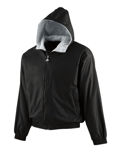 Youth Hooded Taffeta Jacket Image 2