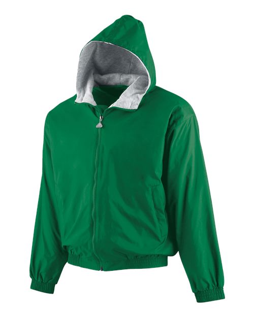Youth Hooded Taffeta Jacket Image 4