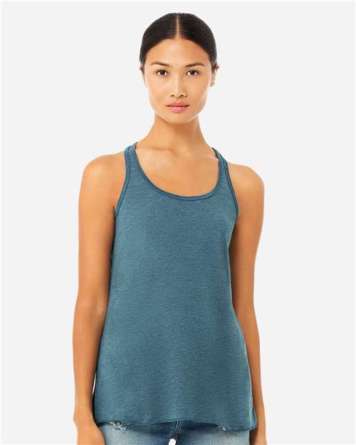 Women's Flowy Racerback Tank Image 17