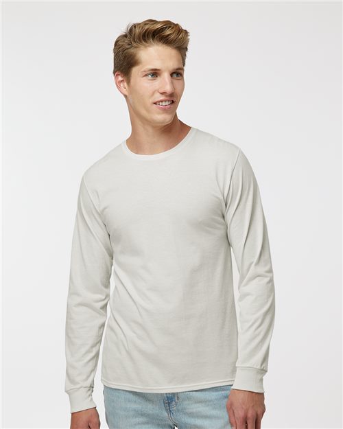 Unisex Dri Power® CVC Performance Long Sleeve T-Shirt Image 1