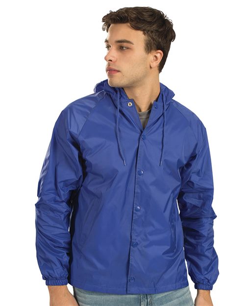 Unisex Hooded Coach's Jacket Image 1