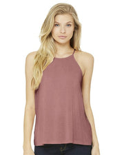 Women's Flowy High-Neck Tank Image 1