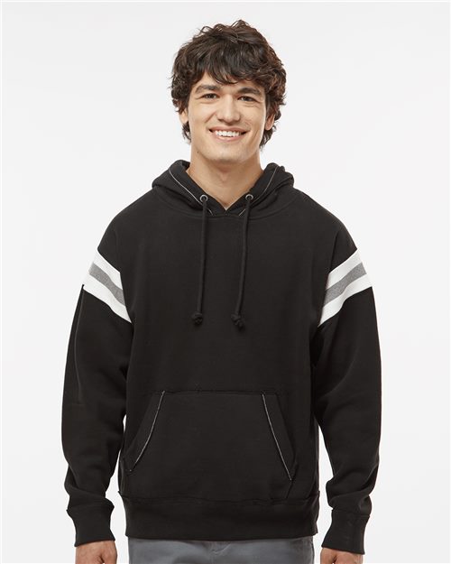 Men's Vintage Athletic Hooded Sweatshirt Image 1