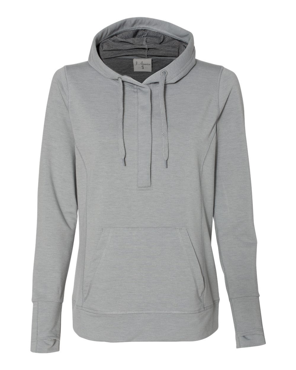 Women’s Omega Stretch Snap-Placket Hooded Sweatshirt