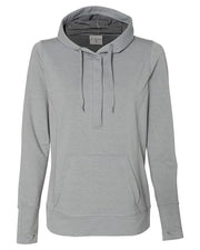 Women’s Omega Stretch Snap-Placket Hooded Sweatshirt Image 1