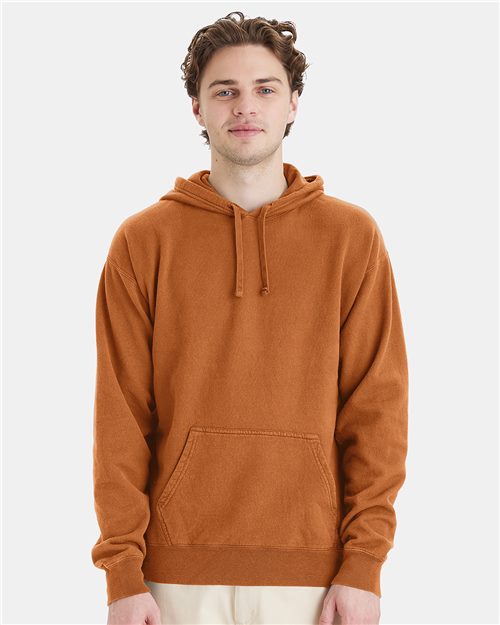 Unisex Garment-Dyed Hooded Sweatshirt Image 1