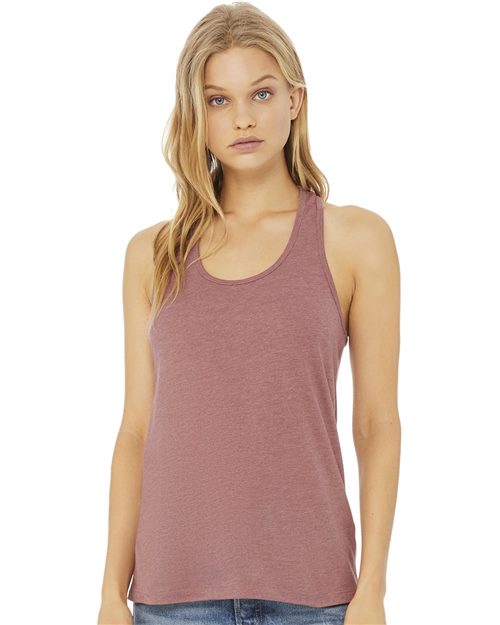 Women's Jersey Racerback Tank Image 1