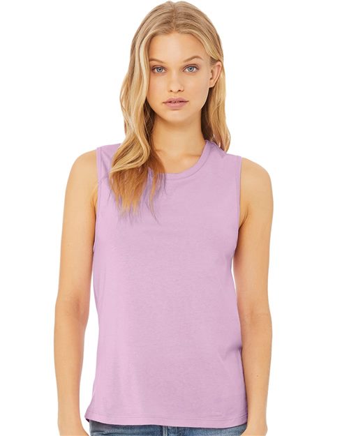 Women's Jersey Muscle Tank Image 1