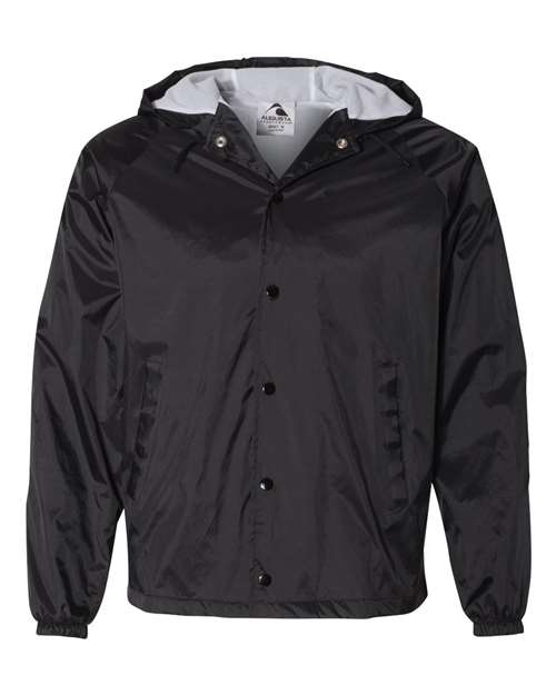 Unisex Hooded Coach's Jacket Image 2