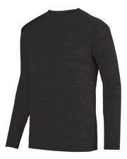 Unisex Shadow Tonal Heather Long Sleeve T-Shirt