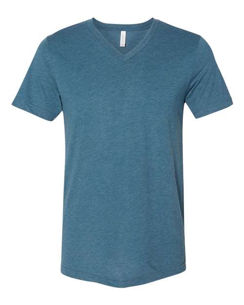 Unisex Triblend V-Neck Tee Image 26