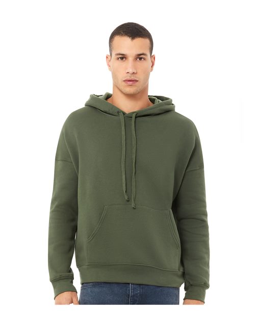 Unisex Sponge Fleece Drop Shoulder Hoodie Sweatshirt Image 12