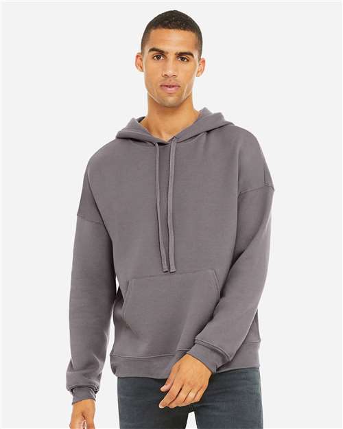 Unisex Sponge Fleece Drop Shoulder Hoodie Sweatshirt Image 15