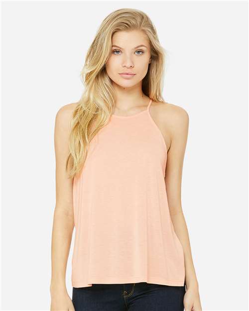 Women's Flowy High-Neck Tank Image 3