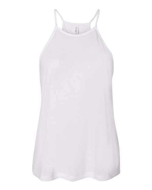 Women's Flowy High-Neck Tank Image 4