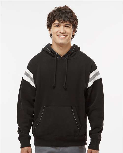 Men's Vintage Athletic Hooded Sweatshirt Image 2