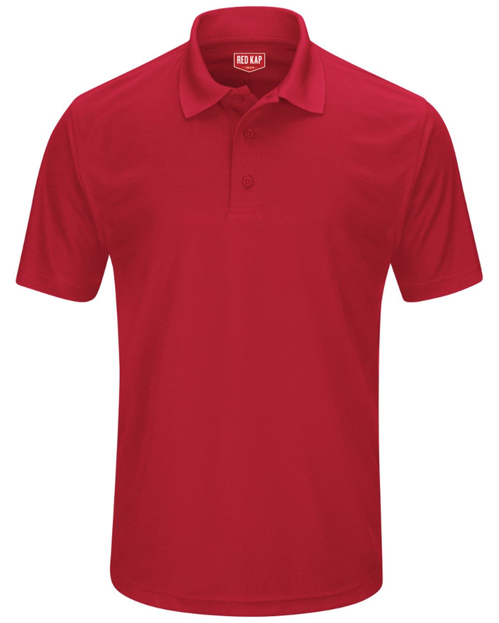Men's Short Sleeve Performance Knit Pocketless Core Polo