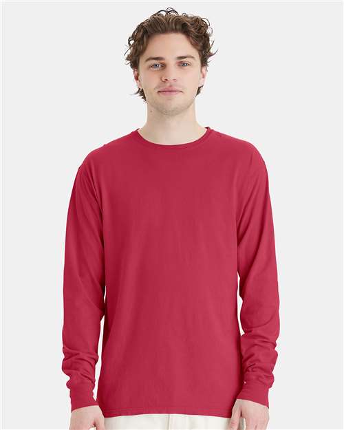 Unisex Garment-Dyed Long Sleeve T-Shirt