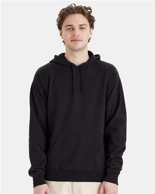 Unisex Garment-Dyed Hooded Sweatshirt Image 3