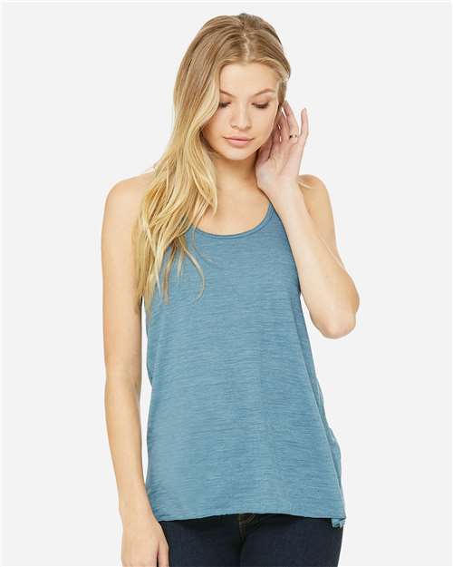 Women's Flowy Racerback Tank Image 15