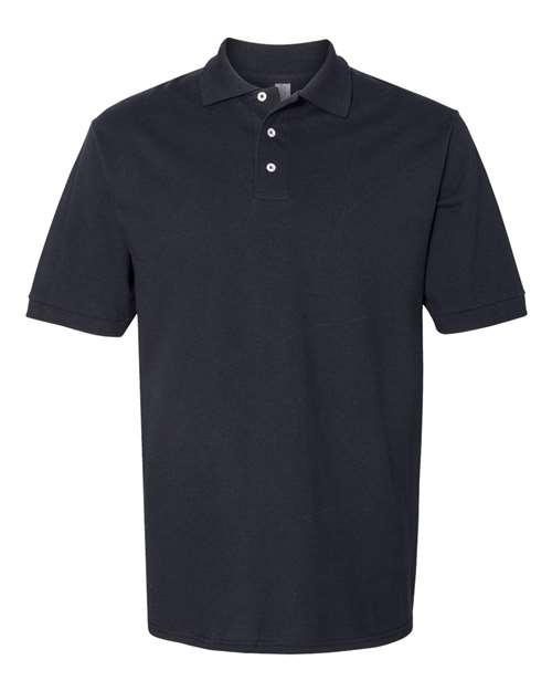 Men's 100% Ring-Spun Cotton Piqué Polo Image 3