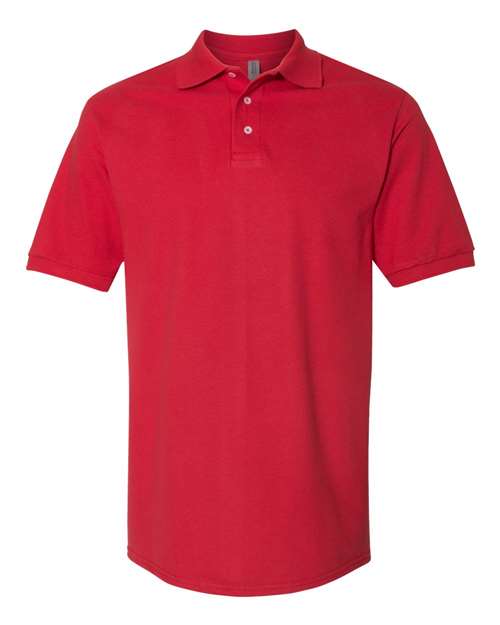 Men's 100% Ring-Spun Cotton Piqué Polo Image 6