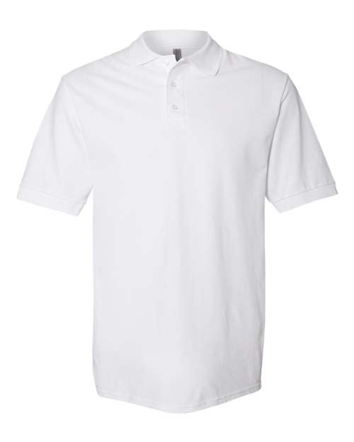 Men's 100% Ring-Spun Cotton Piqué Polo Image 7