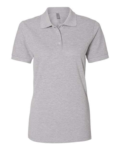 Women's 100% Ring-Spun Cotton Piqué Polo Image 2