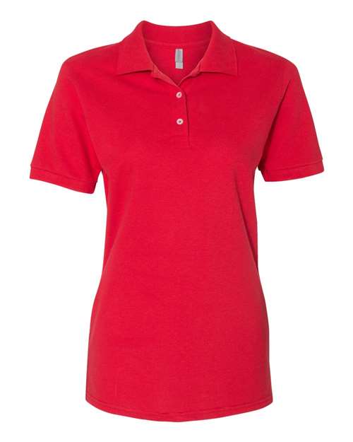 Women's 100% Ring-Spun Cotton Piqué Polo Image 5