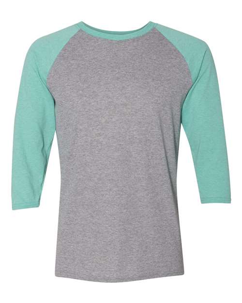 Unisex Triblend Three-Quarter Raglan Baseball T-Shirt