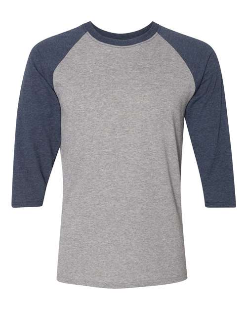 Unisex Triblend Three-Quarter Raglan Baseball T-Shirt
